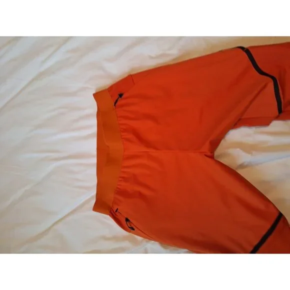 NIKE DRI-FIT CAMPFIRE ORANGE CARGO TRAINING PANTS MEN´S SIZE MEDIUM 927360-893 Pants